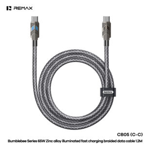 Cốc Sạc Nhanh 65W Remax CB05 (C-C) 2 Đầu Type-c