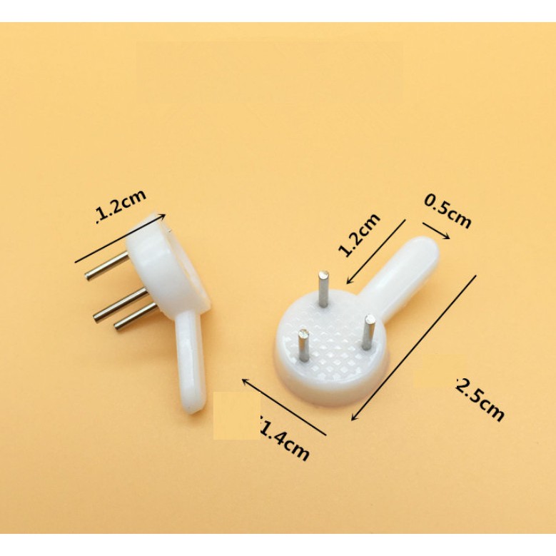 20 đinh ba chân đinh treo ảnh đinh đóng tường không cần khoan tường | Shopee Việt Nam