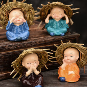 Combo 4 Chú Tiểu đội Nón Rơm