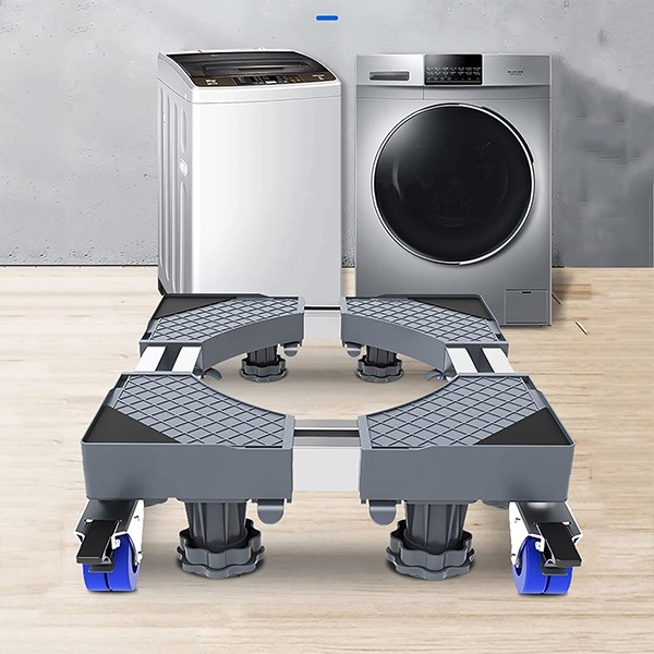 Chân đế kê máy giặt tủ lạnh 4 bánh Xe 4 Trụ chống rung chống ồn