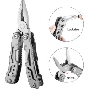 Kìm thép đa năng sinh tồn đi phượt 14 chức năng 11.5cm