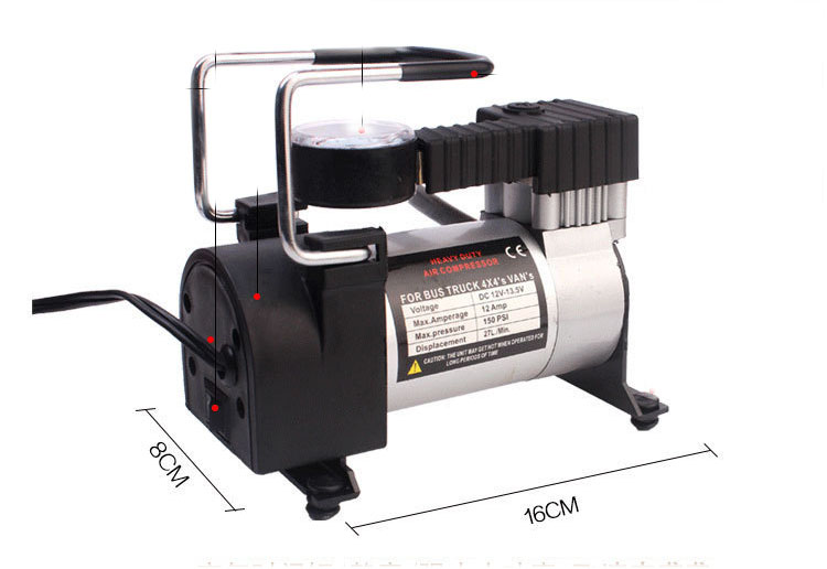 Máy bơm lốp xe Shu Dika 12 V
