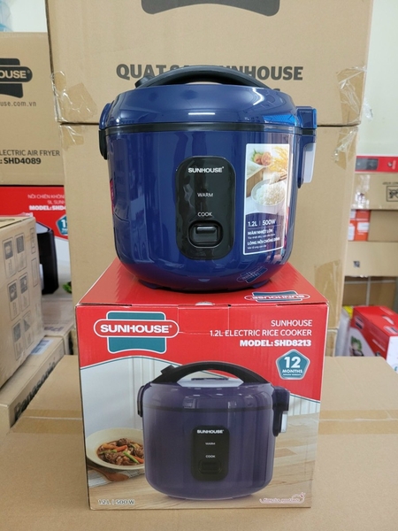 Nồi cơm điện Sunhouse 1.2 lít SHD8213 - Chính hãng Sunhouse | HÀNG BẾP