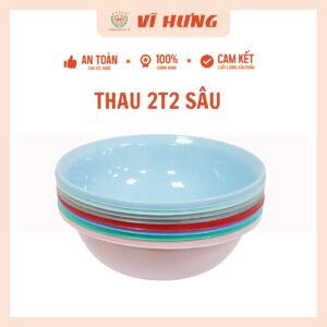 Thau nhựa tròn sâu Vĩ Hưng 2T2. 6575