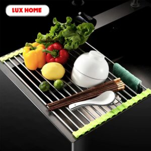 Kệ Thanh Inox xếp gọn để bồn rửa chén 47cm x 23cm