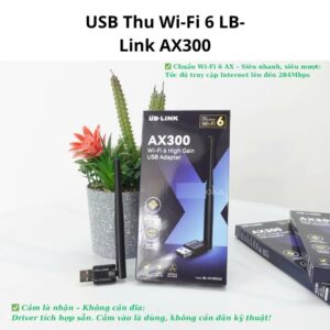 Usb Thu Sóng Wifi 6 LB-Link AX300. HTP