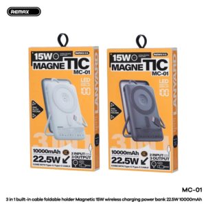 Pin dự phòng sạc nhanh 22.5W Remax MC-01 10.0000mah