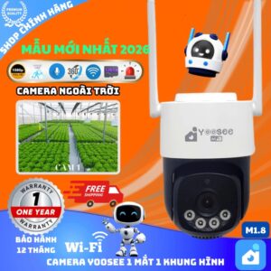 Camera Ip Wifi Ngoài Trời Yoosee M1.8