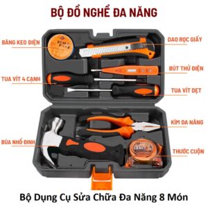 Bộ Dụng Cụ Sửa Chữa Đa Năng 8 Món