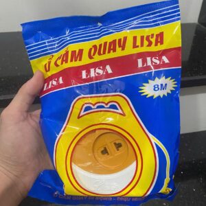 Ổ Điện Quay Lisa 3 Ổ Cắm 8M///HB