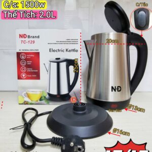 Ấm đun nước siêu tốc ND Brand TC-129