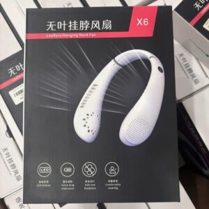 Quạt đeo cổ không cánh X6 (có màn hình led). SGPK