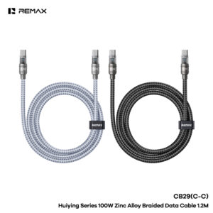 Cáp sạc nhanh dữ liệu 100W Remax CB29 (C-C) 2 đầu type-c