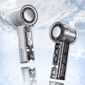 Quạt cầm tay (Có Sò Lạnh) Trong Suốt (331/ Z02/ X05)
