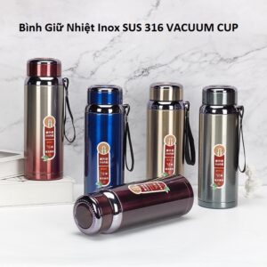 Bình Giữ Nhiệt Inox SUS 316 VACUUM CUP 800ml