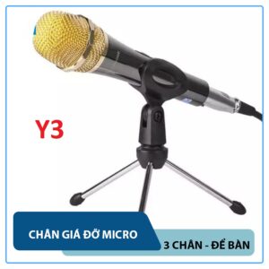 Chân đế micro để bàn nhỏ gọn chắc chắn Y3. CG