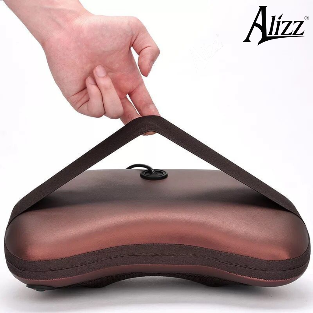 Gối Massage Hồng Ngoại Massage Cổ Vai Gáy ALIZZ