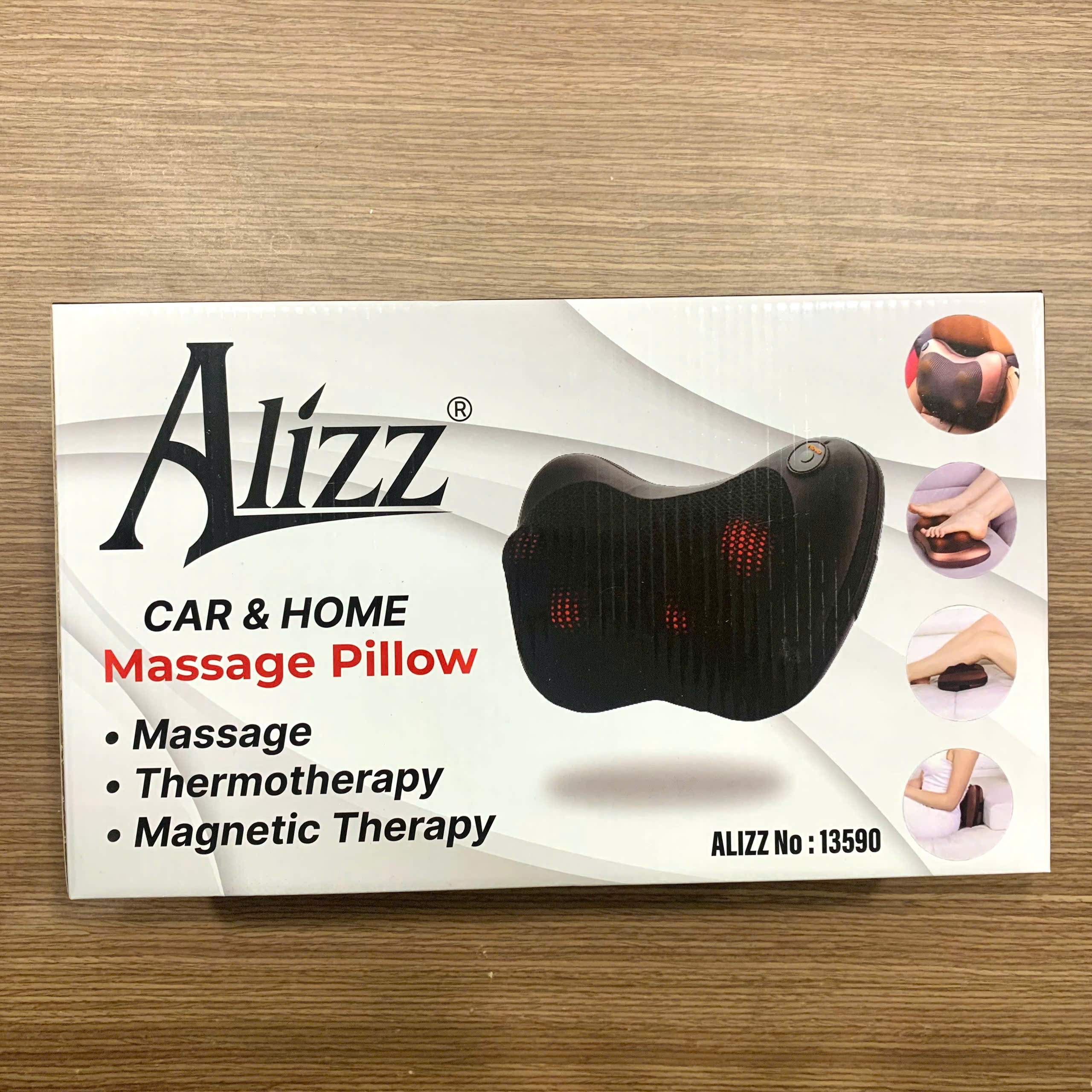 Gối Massage Hồng Ngoại Massage Cổ Vai Gáy ALIZZ