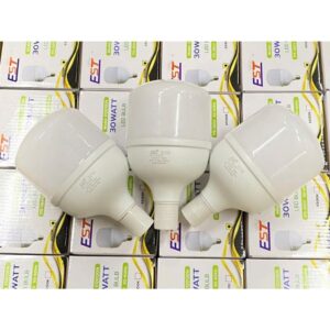 Bóng Đèn Trụ EST 30W Sáng Vàng 3000k. Sale