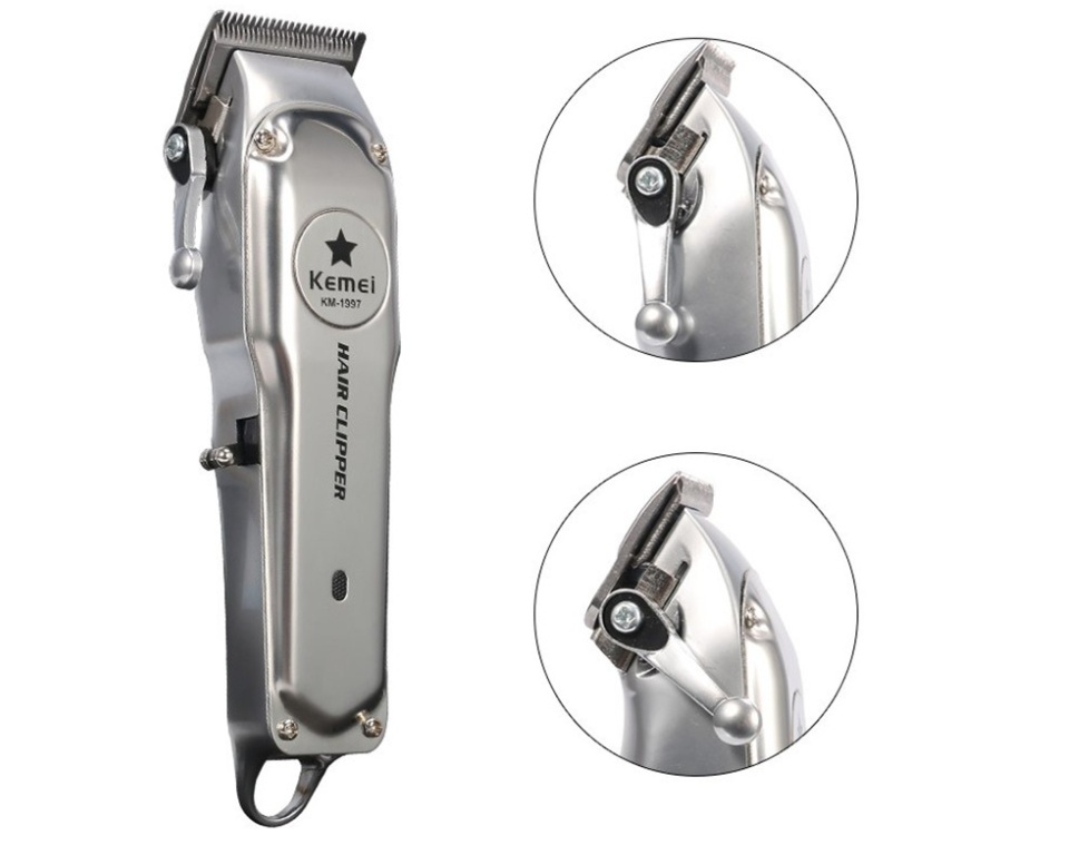 Tông Đơ Cắt Tóc Chuyên Nghiệp Kemei KM-1997 Dành Cho Salon Tóc Máy Cực Êm | Lazada.vn