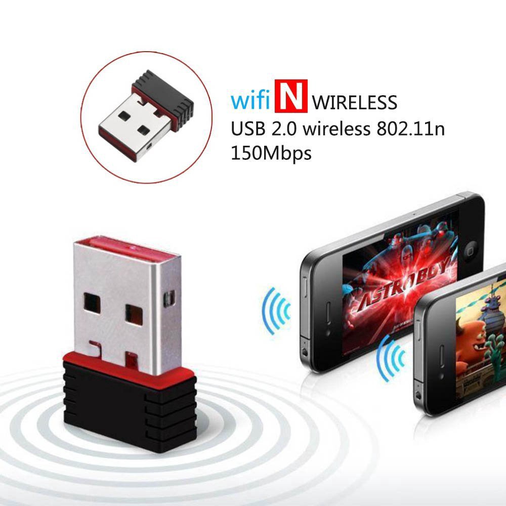 USB Wifi 802.11N - Thu sóng wifi cho máy tính,laptop-dc2439 | Shopee Việt Nam