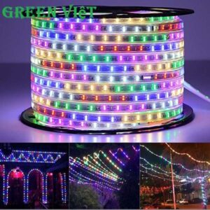 Đèn Led Hắc Cuộn 100m 3528 (Led 7 Màu). hàng đặt trong ngày///1
