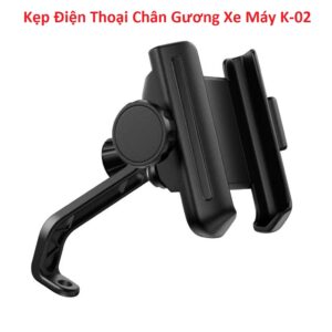 Kẹp Điện Thoại Chân Gương Xe Máy K-02