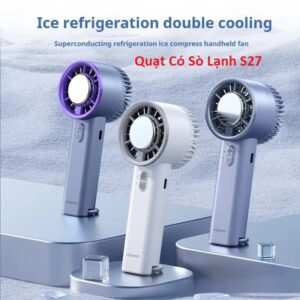 Quạt cầm tay (Có Sò Lạnh) S27