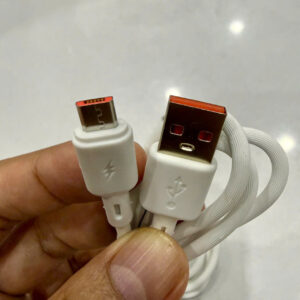 Cáp sạc nhanh 6A đầu cam USB ra Micro. VM