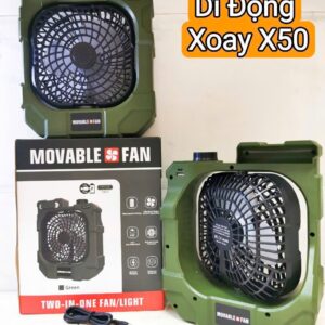 Quạt bàn di động cắm trại có sạc lại X50