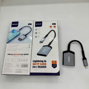 Đầu đọc Thẻ Nhớ SD/ MicroSD 2in1 DENDEM A26P Cổng Lightning. VN