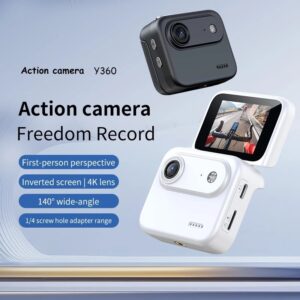 Camera hành trình thể thao Mini Y360 4K 1080P Ghi âm siêu trong suốt. G.itx2