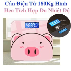 Cân Sức Khỏe 180kg Hình Heo