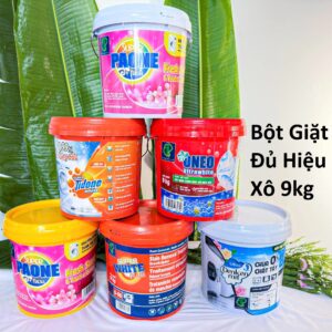 Bột Giặt Đủ Hiệu Xô 9kg
