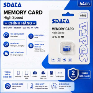 Thẻ nhớ Micro SData 64GB