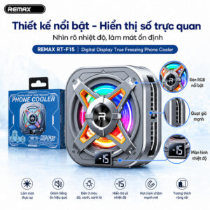 Đế tản nhiệt điện thoại Remax RT-F15. G.itx2. HDDT