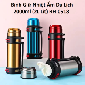 Bình Giữ Nhiệt Ấm Du Lịch 2000ml (2L Lít) RH-0518