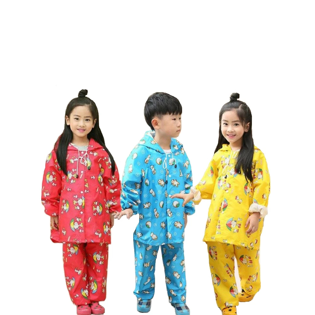 Bộ quần áo mưa trẻ em Ánh Dương hoạ tiết vải dù phủ PVC siêu nhẹ bền đẹp | Shopee Việt Nam