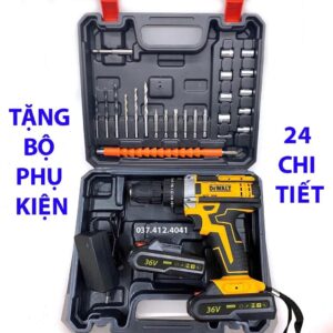 Bộ Máy Khoan Dewalt 36v,48v Kèm Phụ Kiện