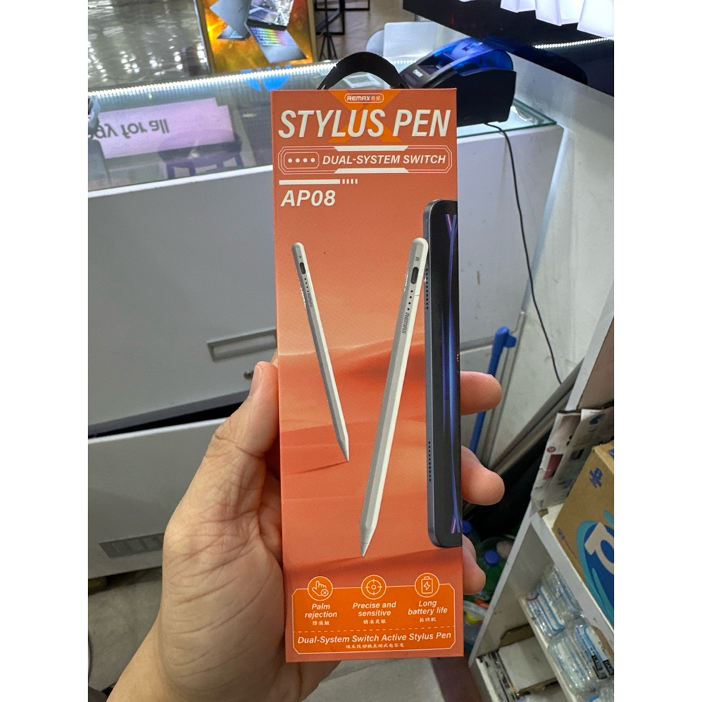 Jual Remax Stylus Pen AP08 Dual System Switch Stylus iPad ...