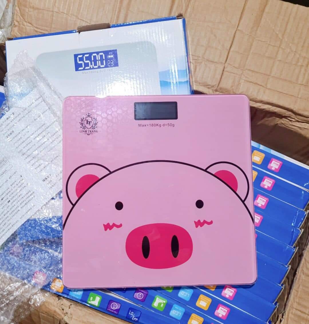 CÂN ĐIỆN TỬ SỨC KHOẺ HÌNH HEO SIÊU DỄ THƯƠNG 180KG tại Linh Kiện An Phát  BIÊN HÒA