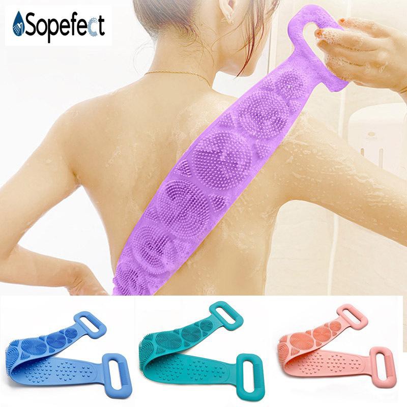 Dây Chà Lưng 2 mặt Bằng Silicone mẫu mới - chà lưng silicon ...