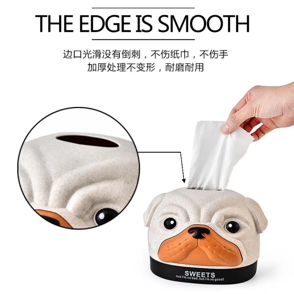 Hộp giấy cuộn hoạt hình YIYU, Hộp đựng khăn giấy cho chó đơn giản độc đáo,  Hộp đựng khăn ăn dễ thương thời trang đa chức năng Ký túc xá | Shopee