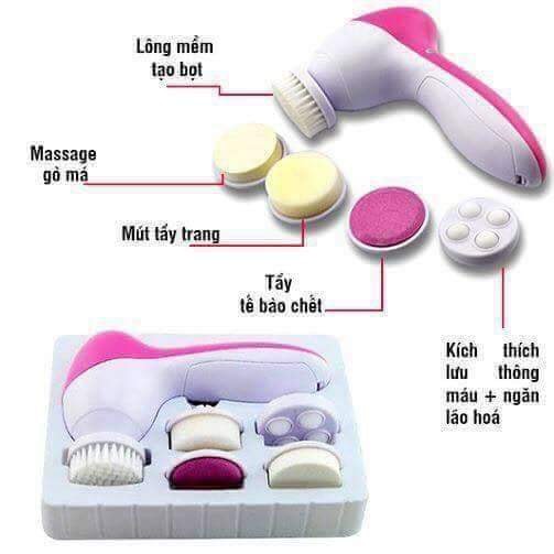 MÁY RỬA MẶT 5 IN 1 BEAUTY CARE MASSAGER | Shopee Việt Nam