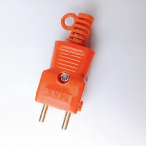 Phích Cắm Điện Chịu Tải 6000W (màu Cam) và Phích Cắm Điện Đầu Đực P2 - Phích Chịu Tải 6000W (màu Cam)