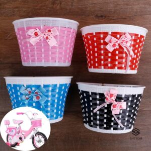 Giỏ Túi Trước Xe Đạp Nơ Cho Trẻ Em Bé Gái///DL///3///P