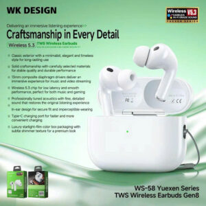 Tai nghe bluetooth WK Design WS-58 Yuexen Series Gen8. BP