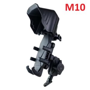 Kẹp Điện Thoại Chân Gương Xe Máy M10 (Có Mũ). HDDT
