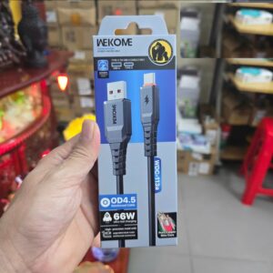Cáp sạc nhanh 66W Wekome WDC-113a USB ra Type-c. VN