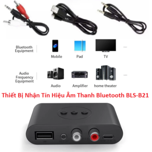 Thiết Bị Nhận Tín Hiệu Âm Thanh Bluetooth NFC BLS-B21